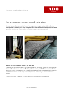 Product Highlight - Thermo Fabrics